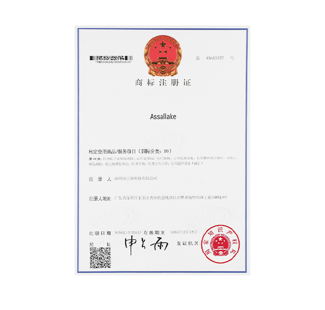 Trademark Registration Certificate